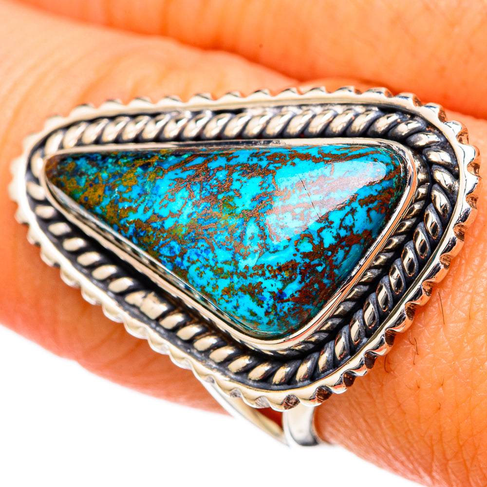 Shattuckite Rings handcrafted by Anasilvercos - RING105089