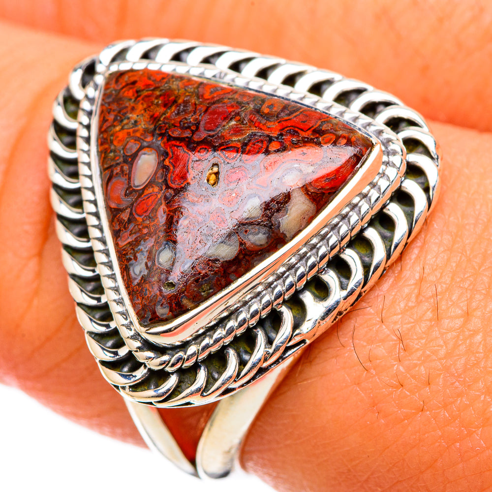Dinosaur Bone Rings handcrafted by Anasilvercos - RING105096