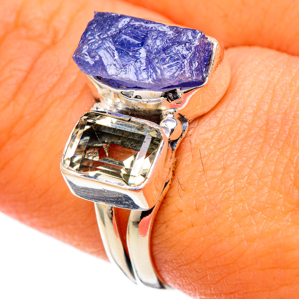 Tanzanite Rings handcrafted by Anasilvercos - RING105114