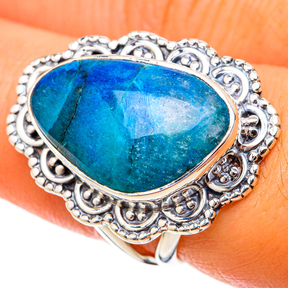 Apatite Rings handcrafted by Anasilvercos - RING105119
