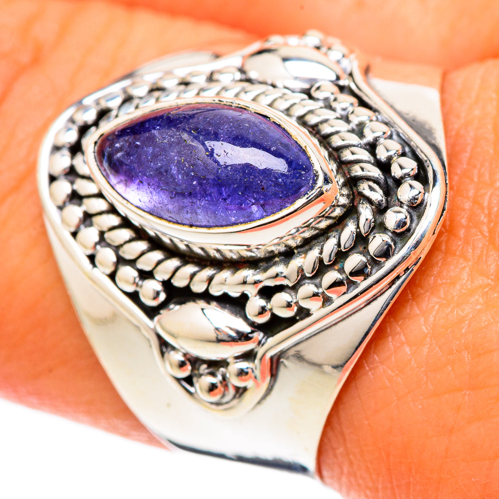 Tanzanite Rings handcrafted by Anasilvercos - RING105138