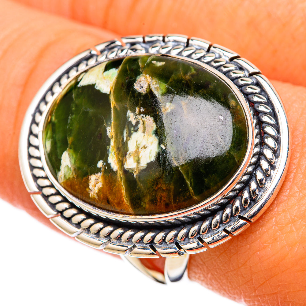 Rainforest Opal Rings handcrafted by Anasilvercos - RING105155