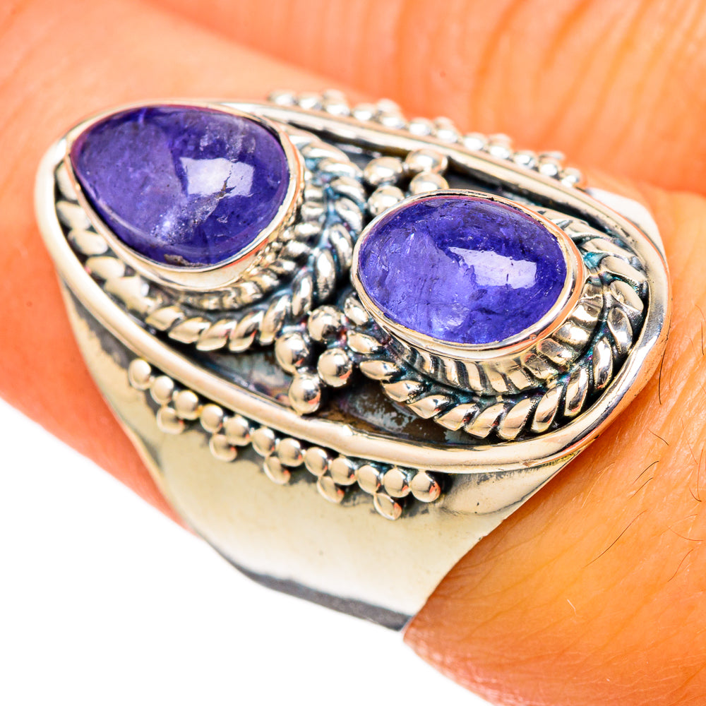 Tanzanite Rings handcrafted by Anasilvercos - RING105167