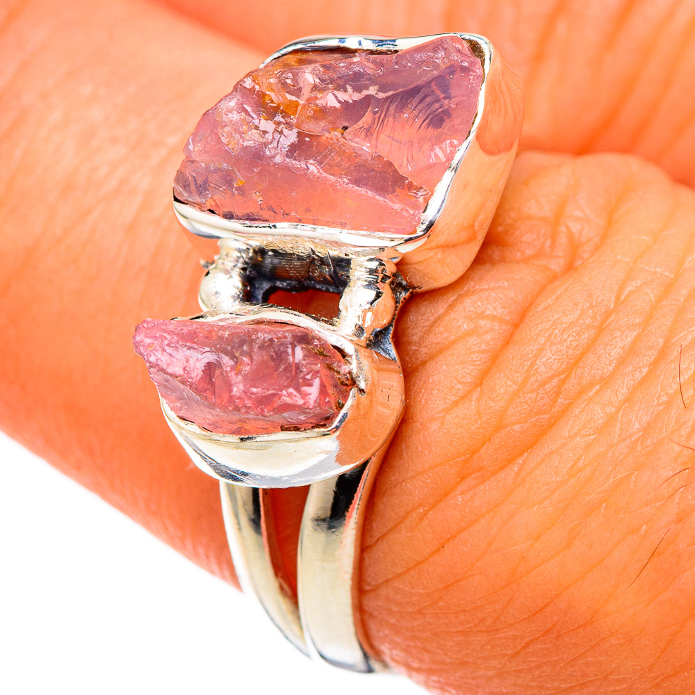 Morganite Rings handcrafted by Anasilvercos - RING105186