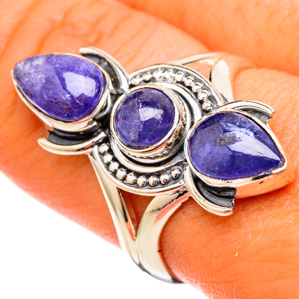 Tanzanite Rings handcrafted by Anasilvercos - RING105211