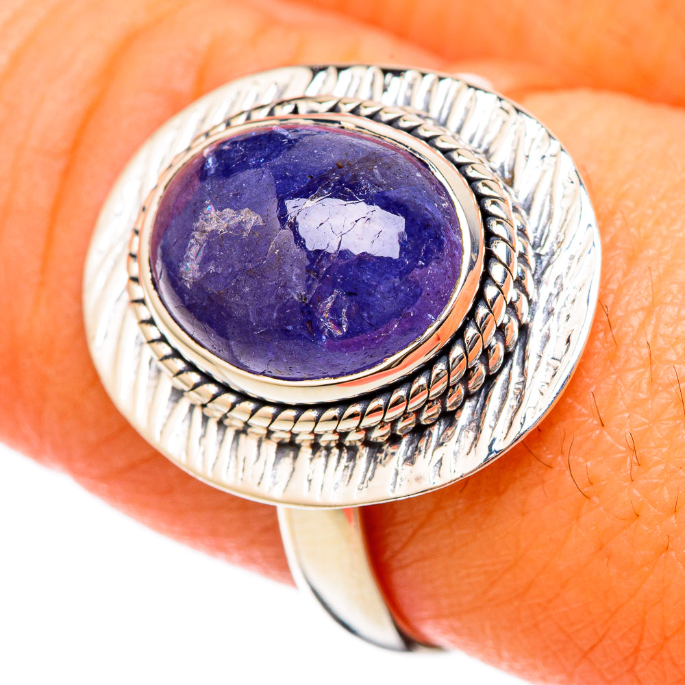 Tanzanite Rings handcrafted by Anasilvercos - RING105234