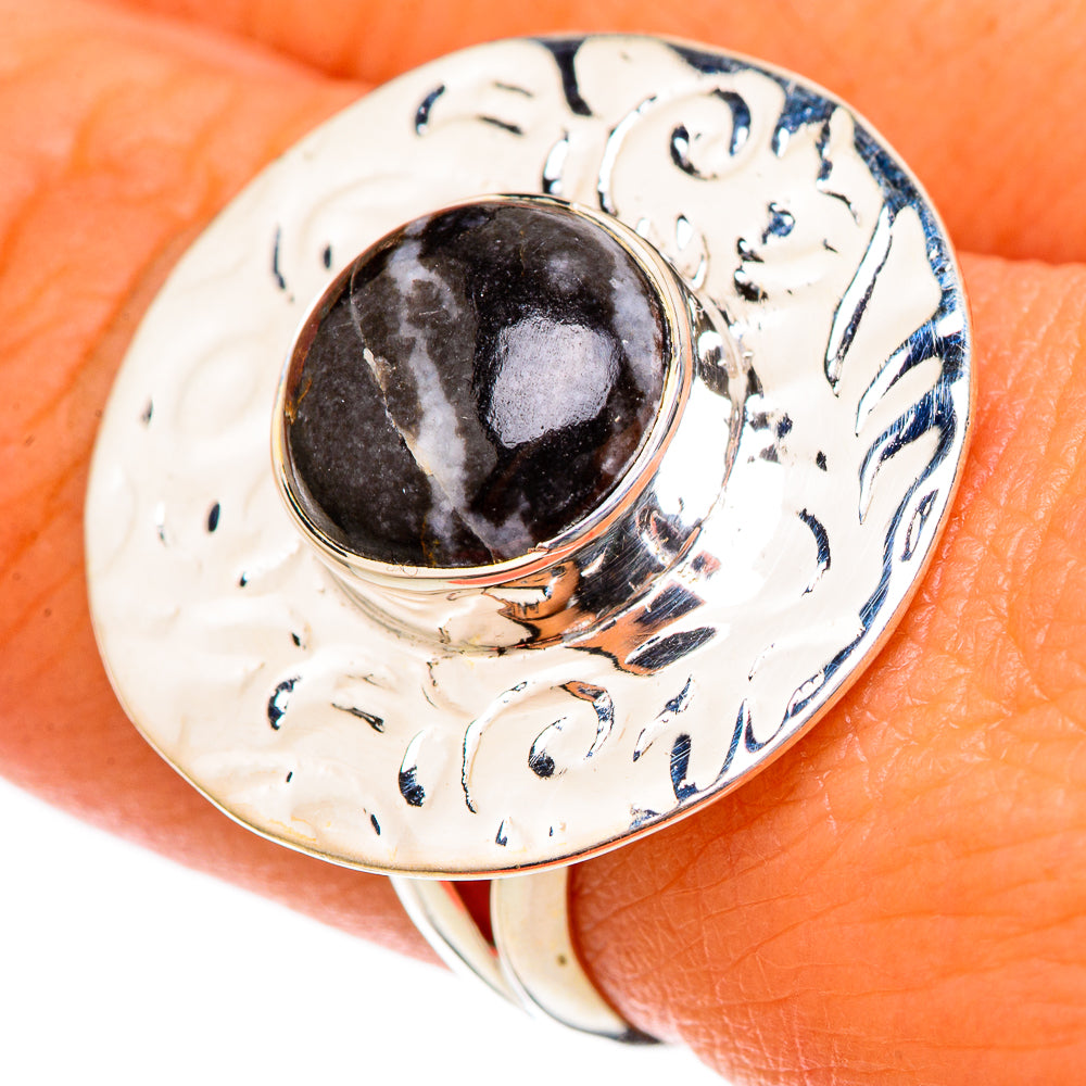 Pinolith Jasper Rings handcrafted by Anasilvercos - RING105238