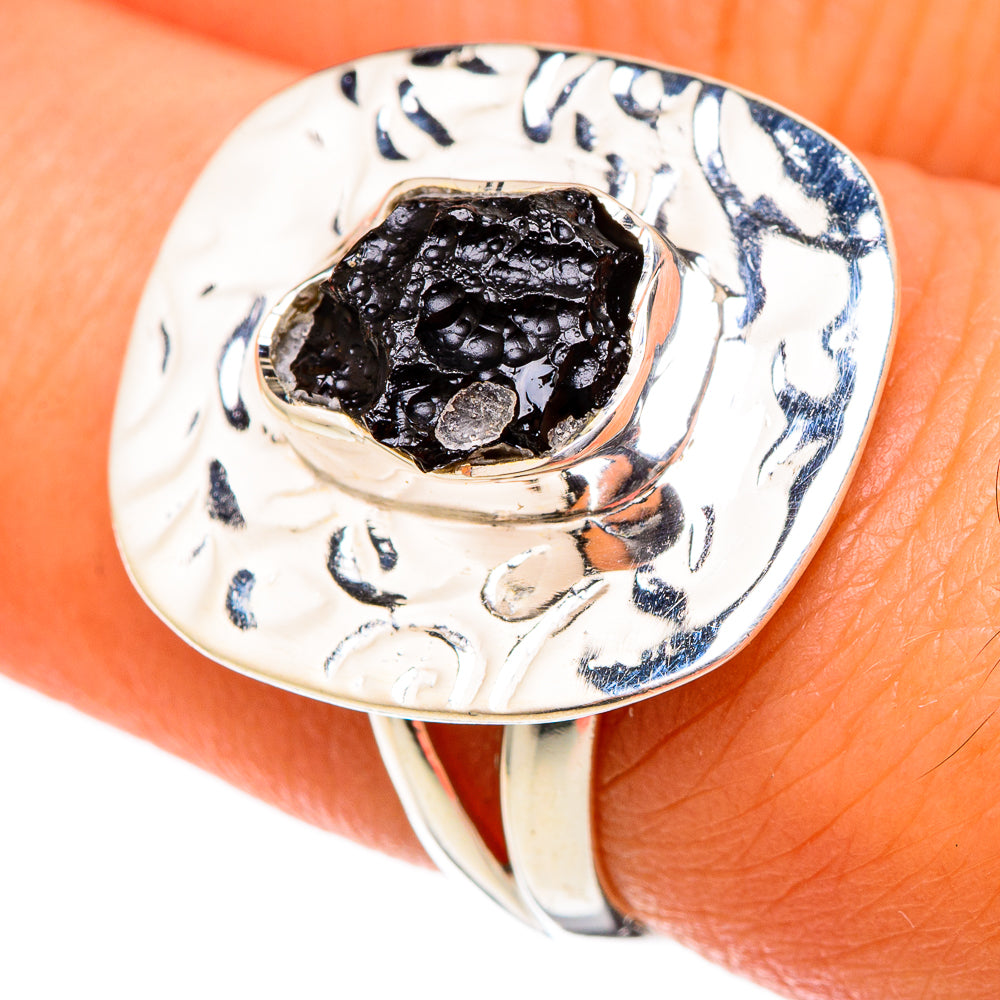 Tektite Rings handcrafted by Anasilvercos - RING105262