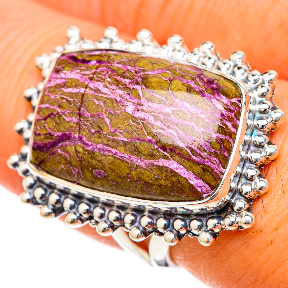 Stichtite Rings handcrafted by Anasilvercos - RING105299