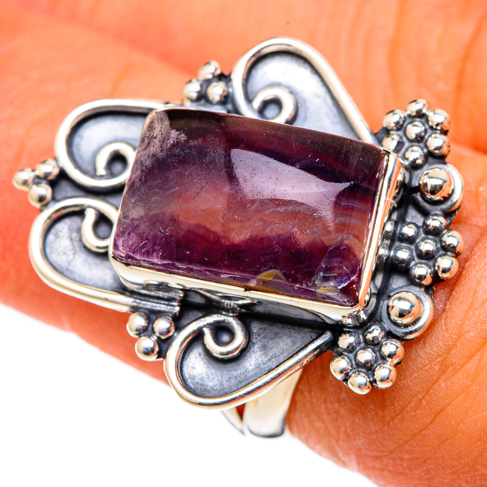Fluorite Rings handcrafted by Anasilvercos - RING105341