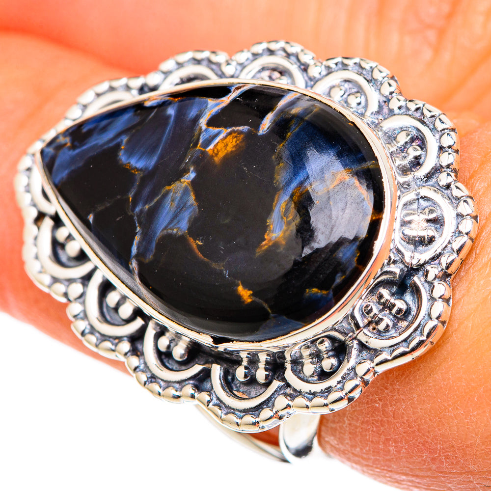 Pietersite Rings handcrafted by Anasilvercos - RING105383