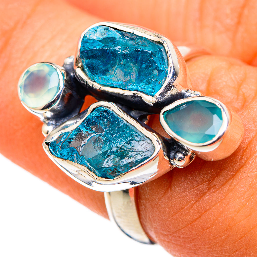 Apatite Rings handcrafted by Anasilvercos - RING105398