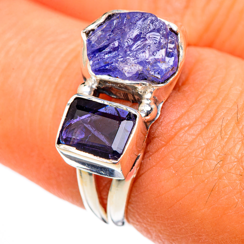 Tanzanite Rings handcrafted by Anasilvercos - RING105418