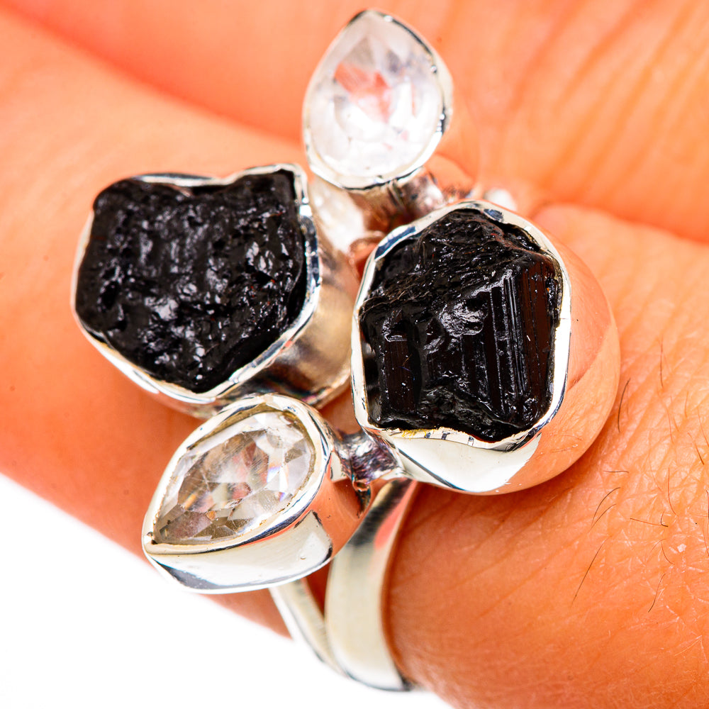 Tektite Rings handcrafted by Anasilvercos - RING105419