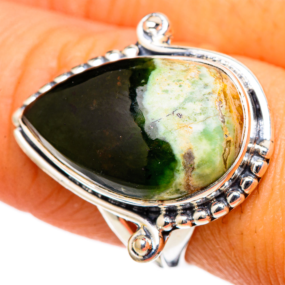 Rainforest Opal Rings handcrafted by Anasilvercos - RING105447