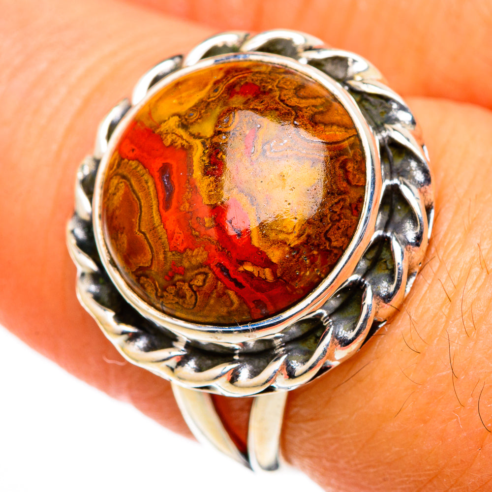 Moroccan Agate Rings handcrafted by Anasilvercos - RING105452