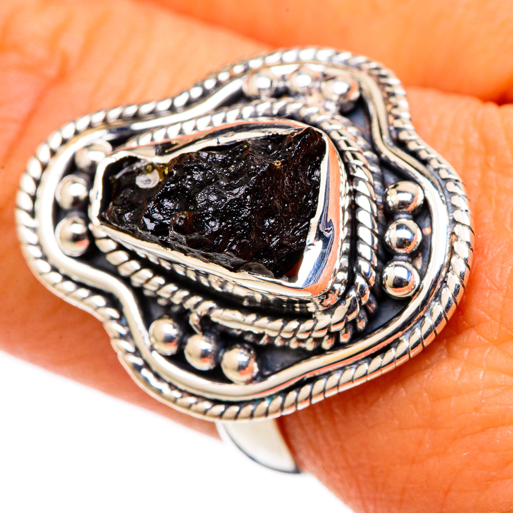 Tektite Rings handcrafted by Anasilvercos - RING105466