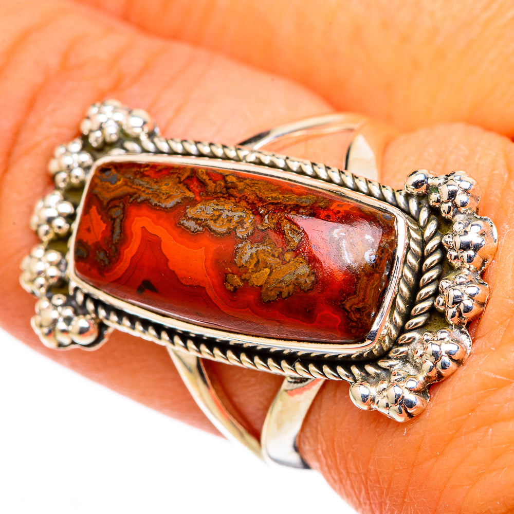 Moroccan Agate Rings handcrafted by Anasilvercos - RING105494