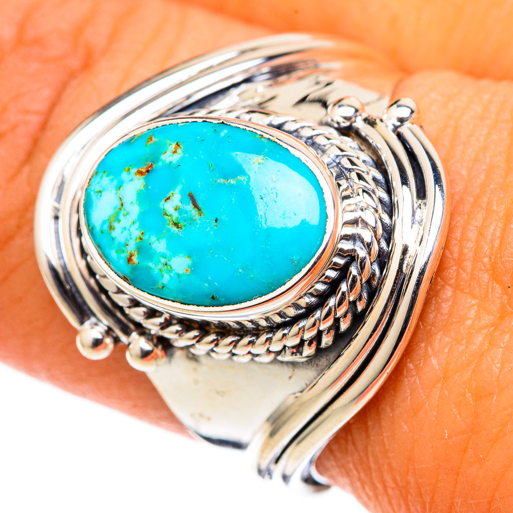 Chrysocolla Rings handcrafted by Anasilvercos - RING105518