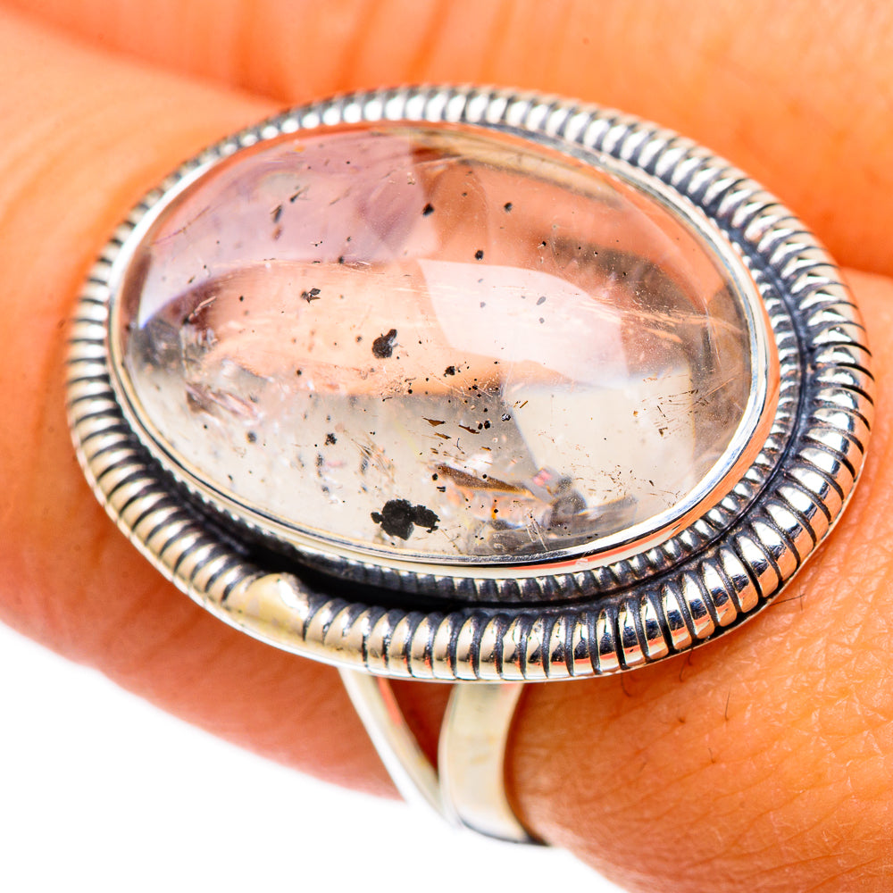 Dendritic Opal Rings handcrafted by Anasilvercos - RING105561
