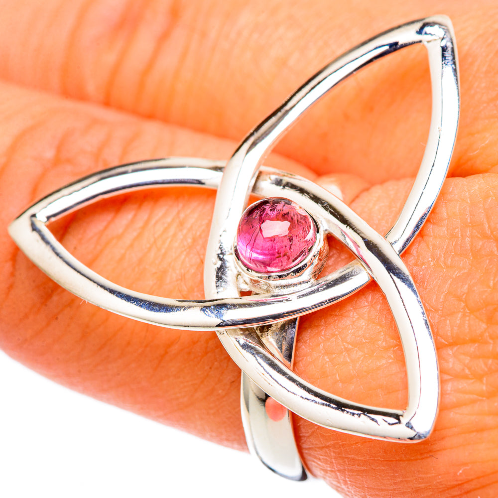 Pink Tourmaline Rings handcrafted by Anasilvercos - RING105594
