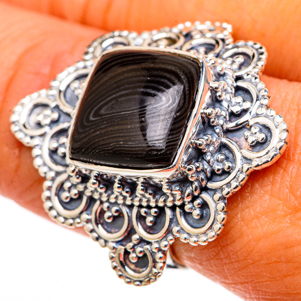 Psilomelane Rings handcrafted by Anasilvercos - RING105600