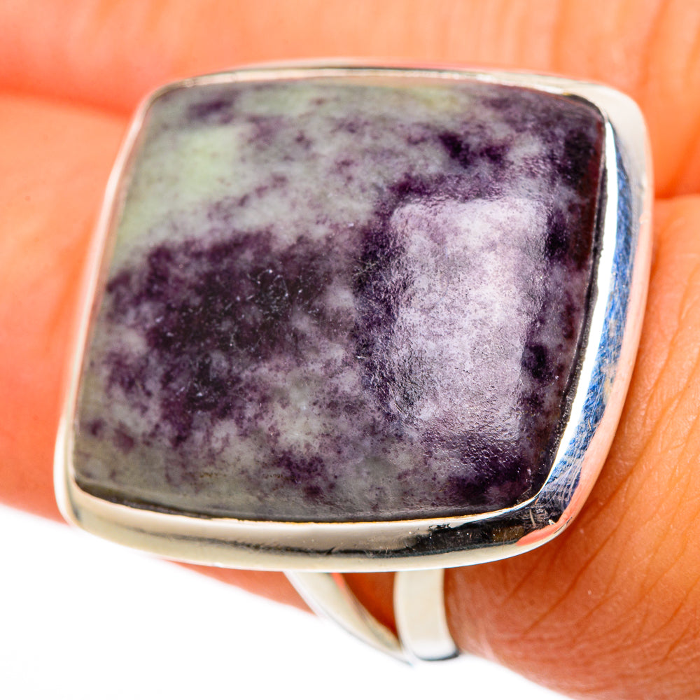 Lepidolite Rings handcrafted by Anasilvercos - RING105615