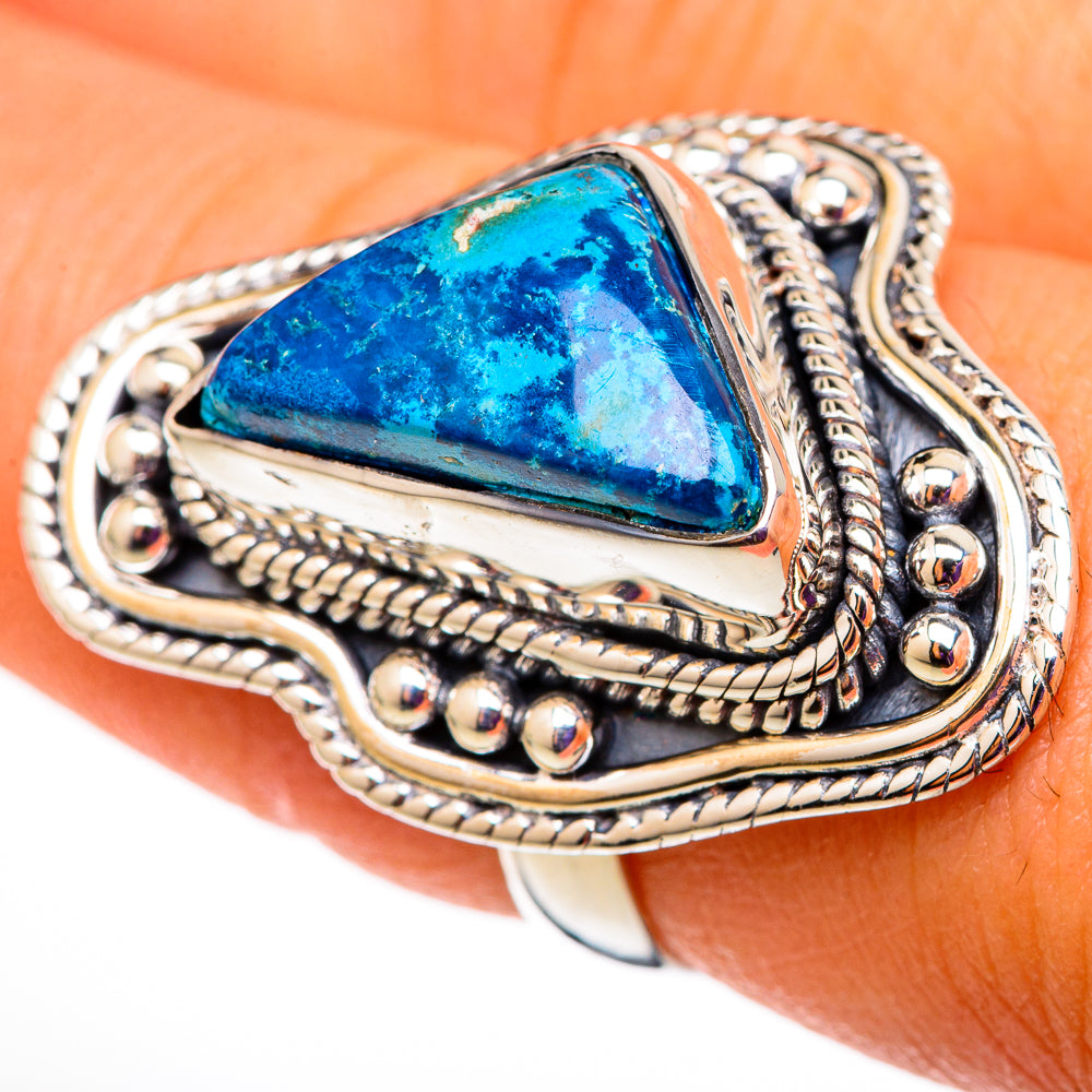 Shattuckite Rings handcrafted by Anasilvercos - RING105616