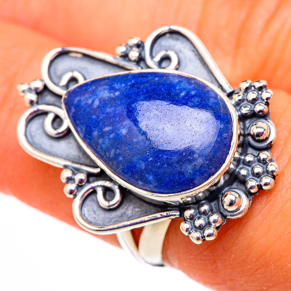 Sodalite Rings handcrafted by Anasilvercos - RING105655