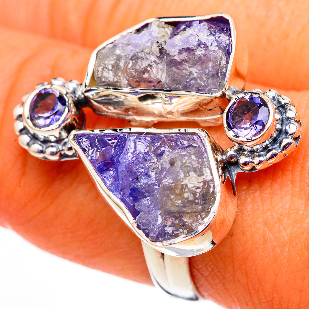 Tanzanite Rings handcrafted by Anasilvercos - RING105672