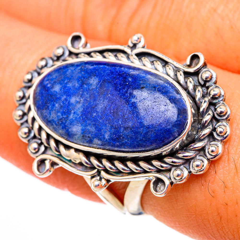 Sodalite Rings handcrafted by Anasilvercos - RING105687