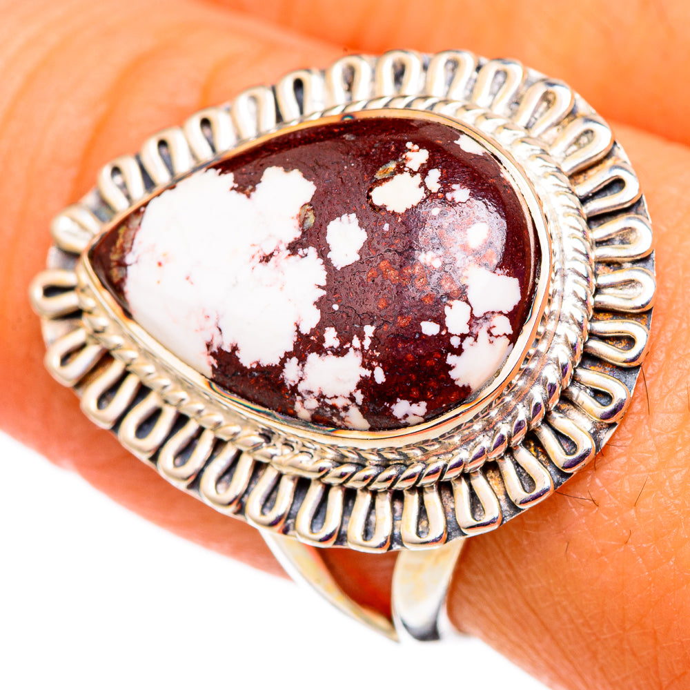 Wild Horse Jasper Rings handcrafted by Anasilvercos - RING105699
