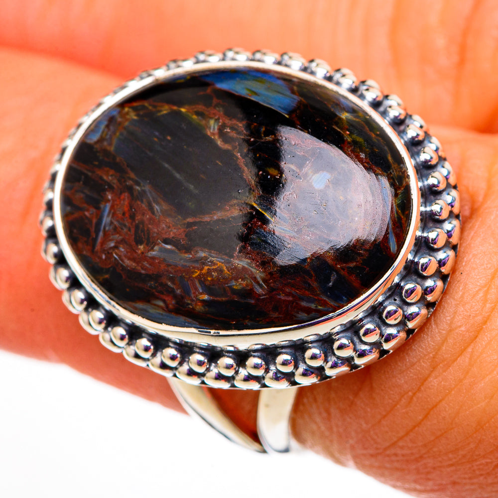 Pietersite Rings handcrafted by Anasilvercos - RING105710