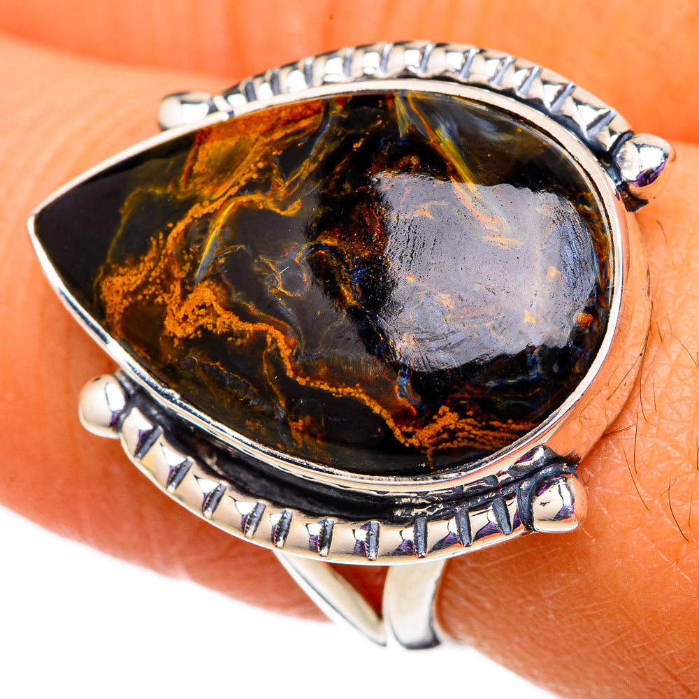 Pietersite Rings handcrafted by Anasilvercos - RING105712