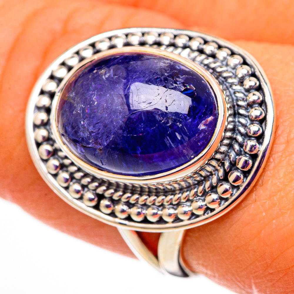 Sodalite Rings handcrafted by Anasilvercos - RING105735