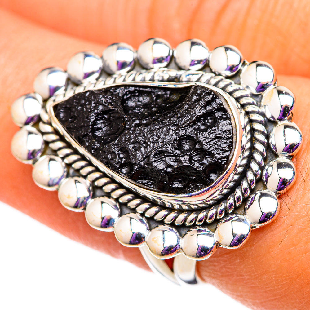 Tektite Rings handcrafted by Anasilvercos - RING105740