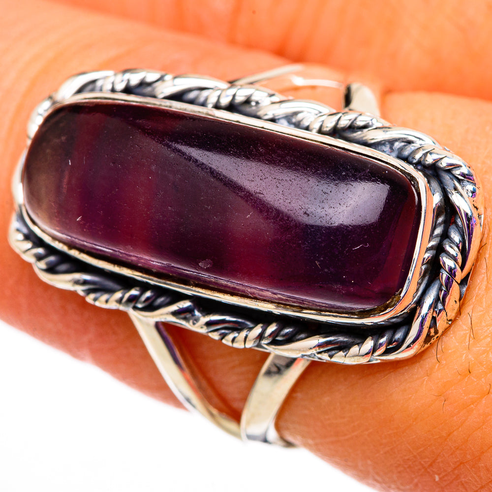 Fluorite Rings handcrafted by Anasilvercos - RING105765