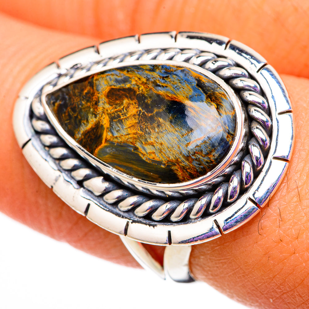 Pietersite Rings handcrafted by Anasilvercos - RING105767