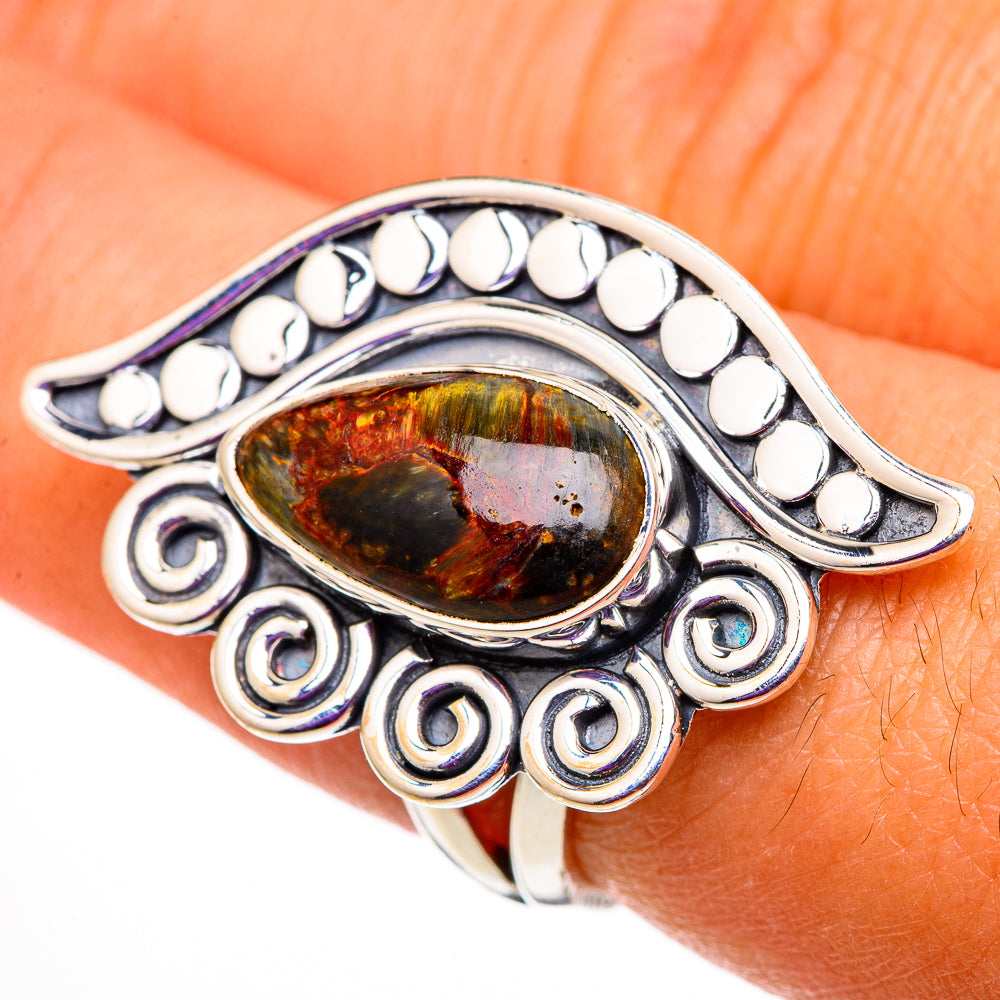 Pietersite Rings handcrafted by Anasilvercos - RING105769