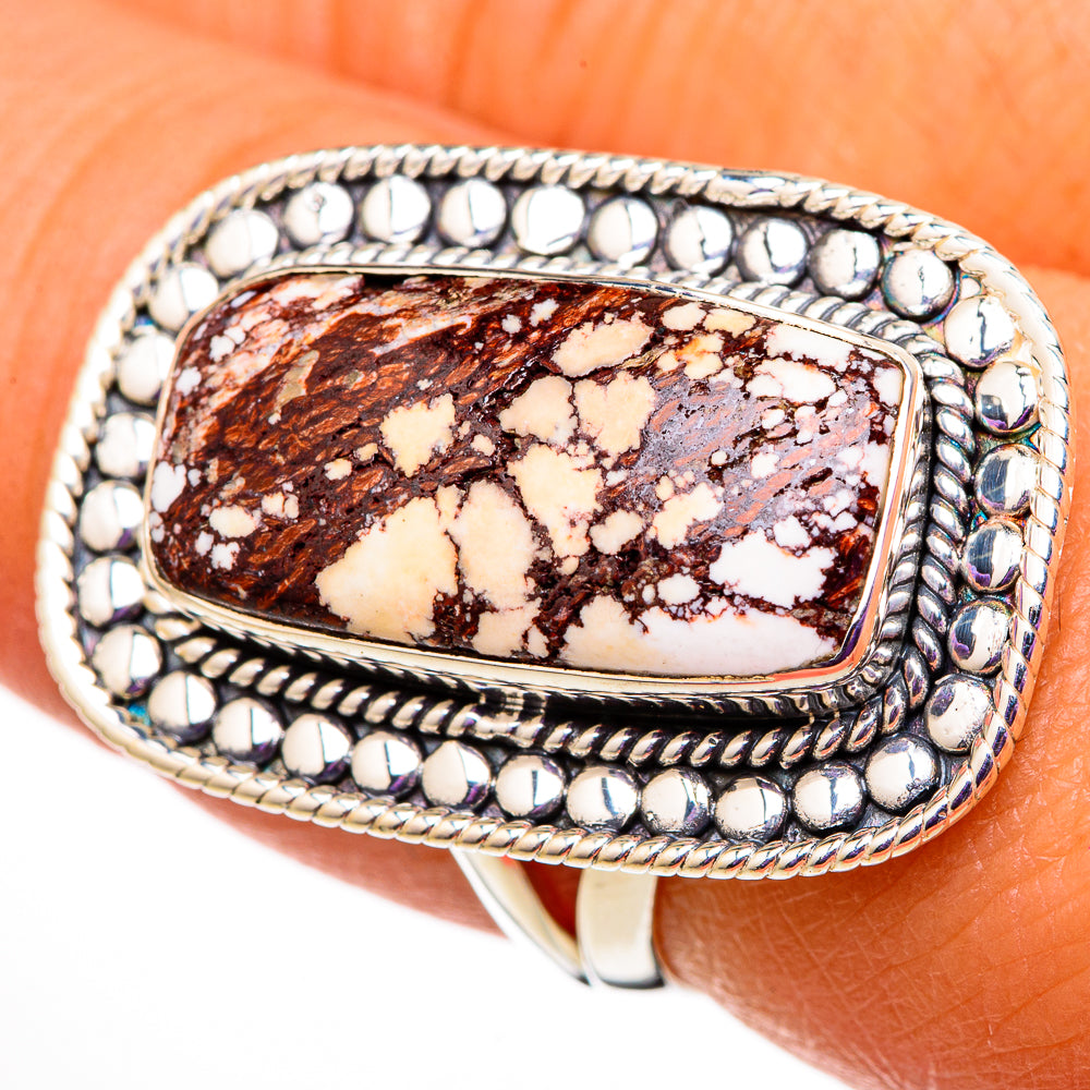 Wild Horse Jasper Rings handcrafted by Anasilvercos - RING105787