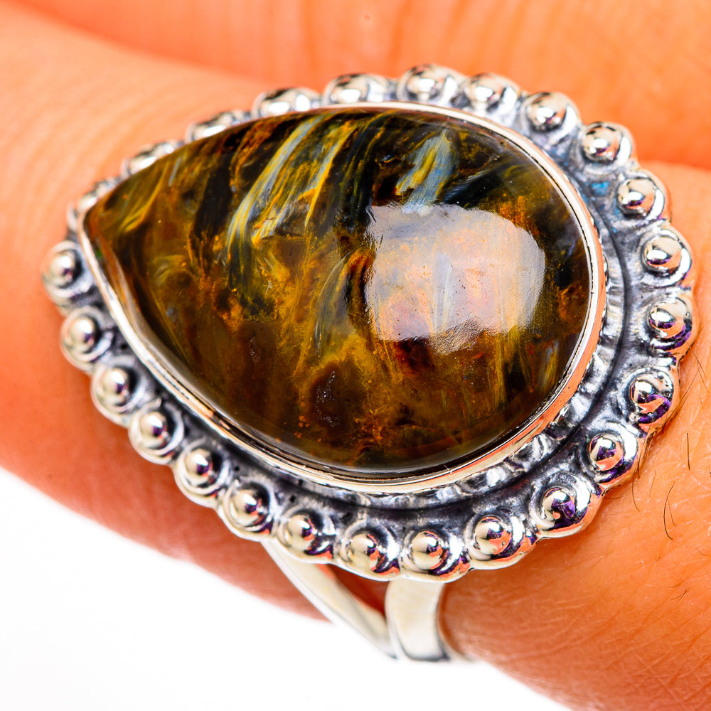 Pietersite Rings handcrafted by Anasilvercos - RING105795
