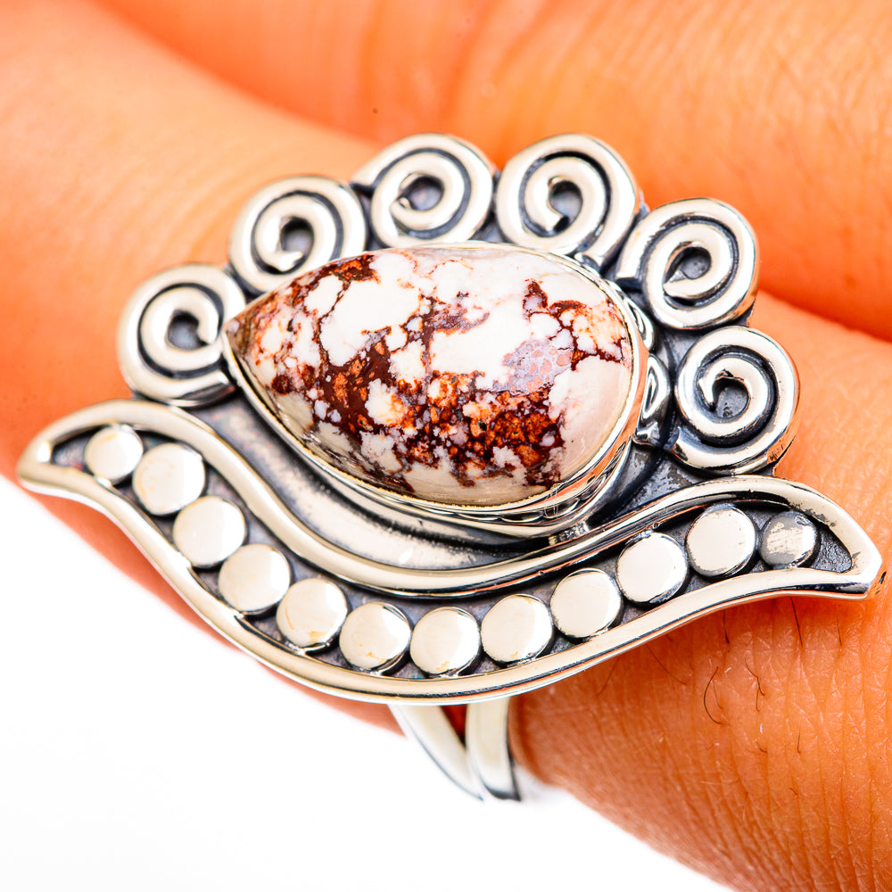Wild Horse Jasper Rings handcrafted by Anasilvercos - RING105939