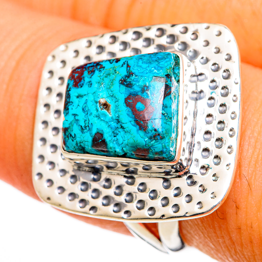 Shattuckite Rings handcrafted by Anasilvercos - RING105973