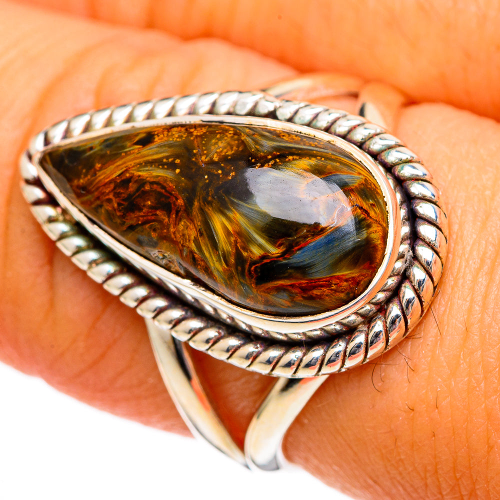 Pietersite Rings handcrafted by Anasilvercos - RING105982
