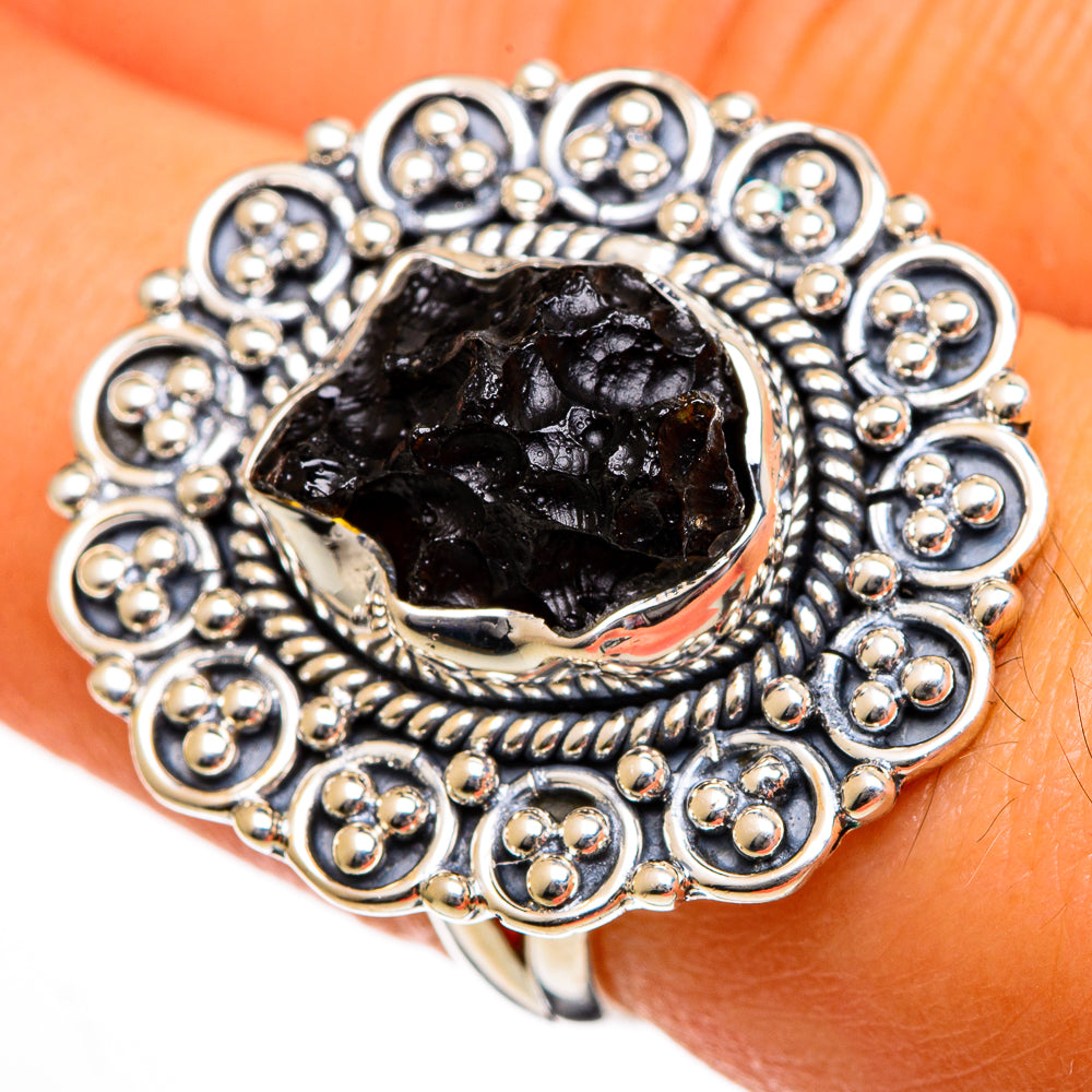 Tektite Rings handcrafted by Anasilvercos - RING105999
