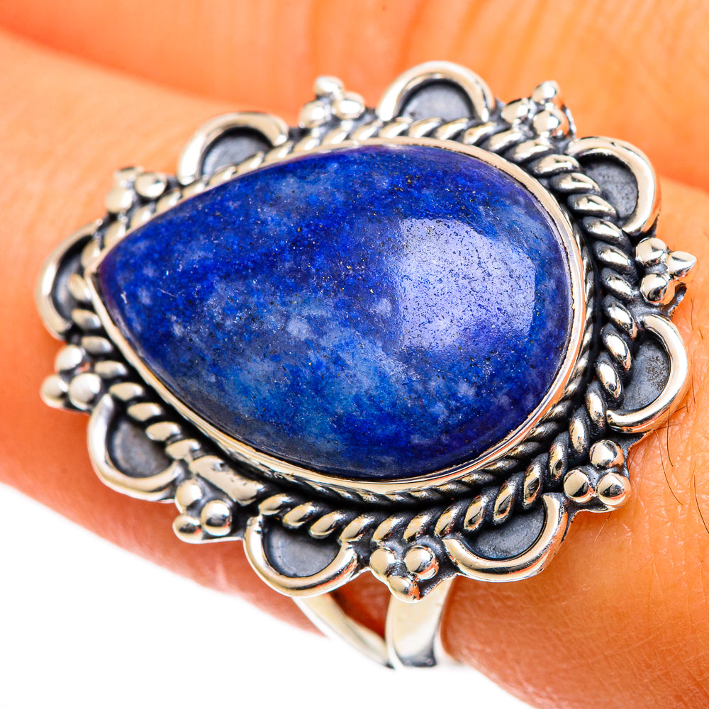 Sodalite Rings handcrafted by Anasilvercos - RING106009