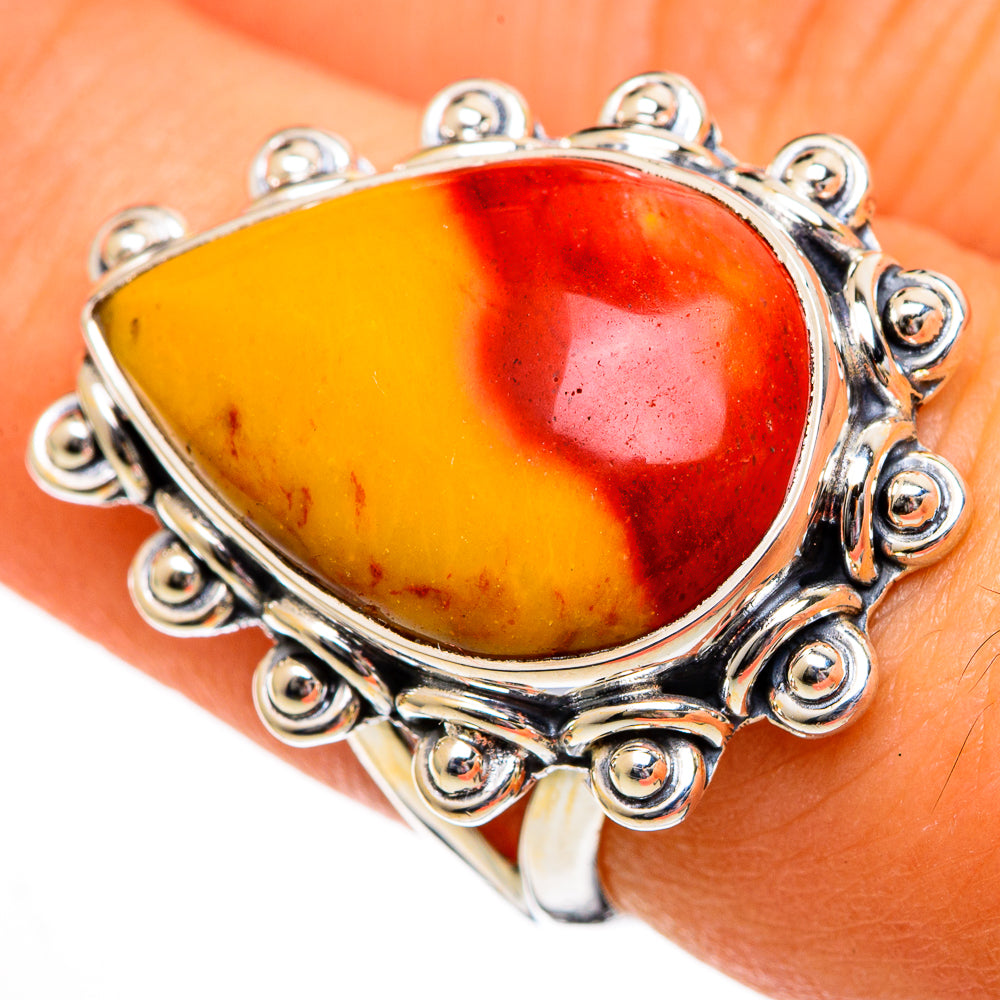 Mookaite Rings handcrafted by Anasilvercos - RING106022
