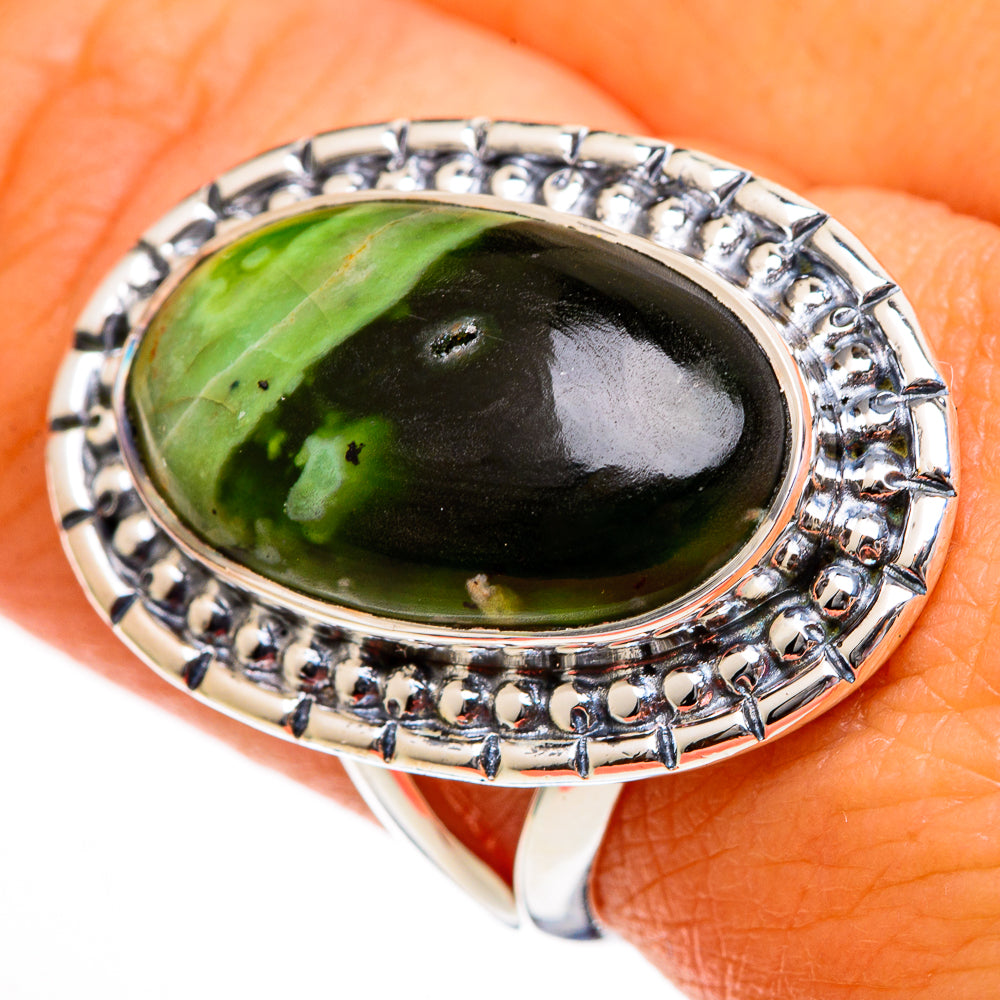 Rainforest Opal Rings handcrafted by Anasilvercos - RING106051