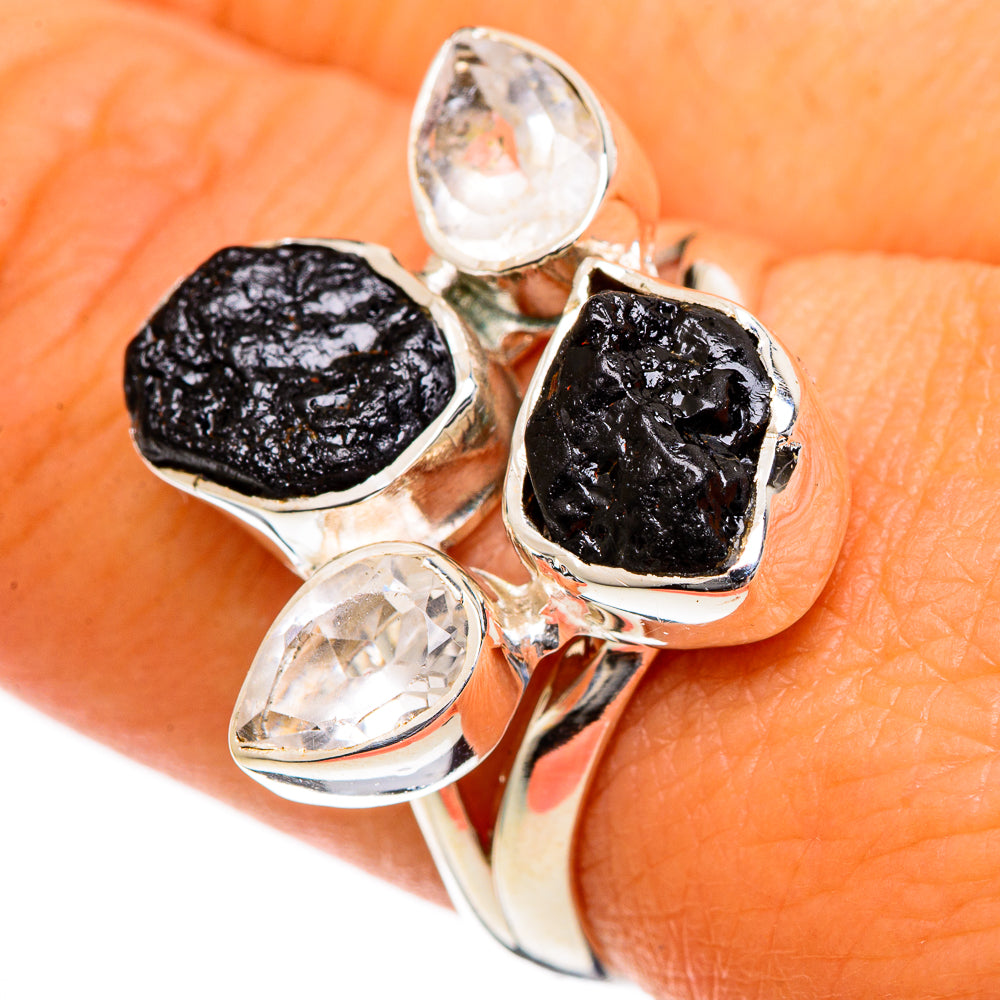 Tektite Rings handcrafted by Anasilvercos - RING106104