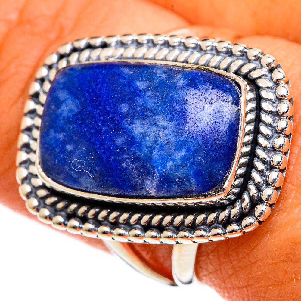 Sodalite Rings handcrafted by Anasilvercos - RING106115